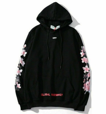 Off white hoodie men hip-hop Cherry 