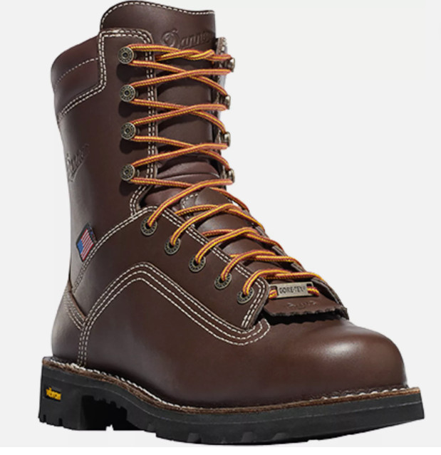S Brown Leather Goretex Work Boots 17305