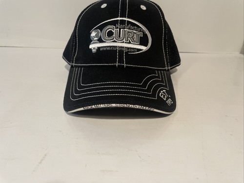 Curt Manufacturing EST 1993 Baseball Hat New Black and White Adjustable, New - Picture 5 of 13