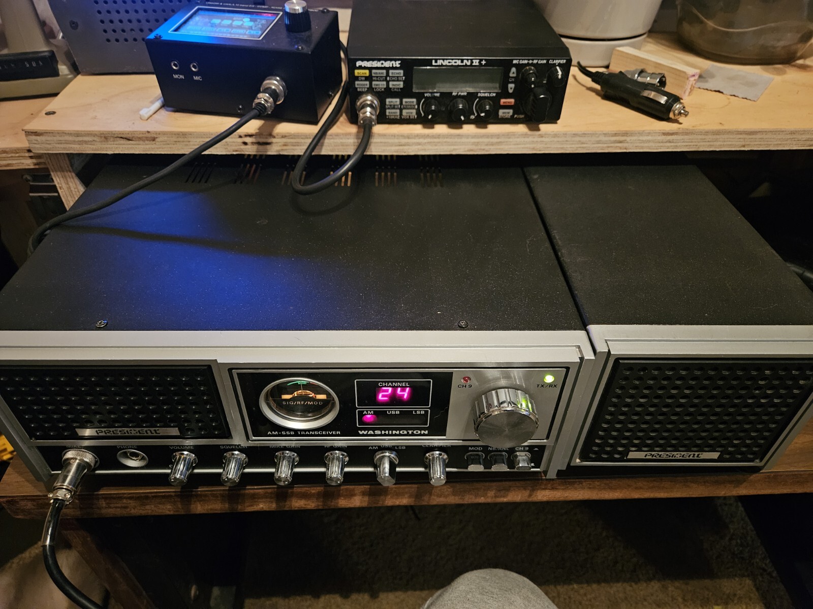 vintage ssb cb radio base station President Washington eBay