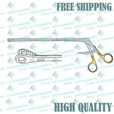 Spencer-Robarts Clamp | 50° Jaw Locking Gynecology Instrument for Polyps