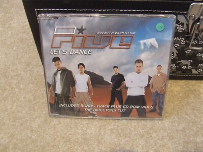 CD SINGLE FIVE  LETS DANCE 3 TRACK ENH CD