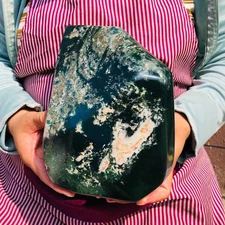 6.75LB natural Marine jasper quartz crystal free form mineral specimen Healing