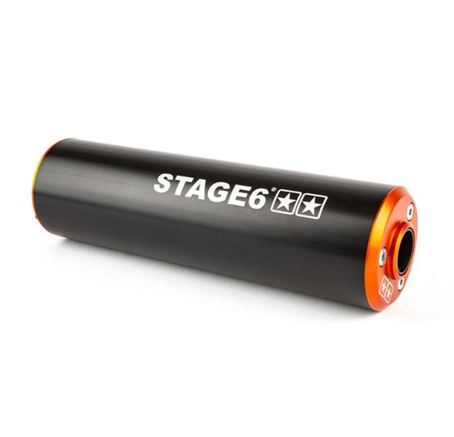 Cartouche moto 50 Stage6 passage gauche avec absorption acoustique