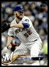 2018 Topps Jimmy Nelson Milwaukee Brewers #456