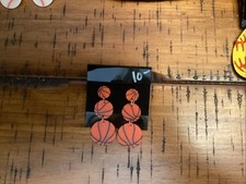 Basketball Earrings
