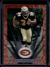 1999 Donruss Preferred QBC Ricky Williams Rookie RC #43 Saints