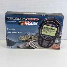 Genuine Excalibur Nascar Racing Pro Stopwatch Trivia  Game  More in Box