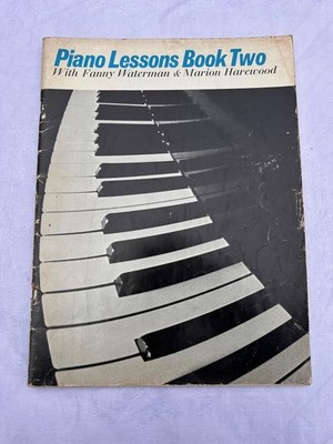 Klavierunterricht Buch 2 Fanny Waterman Marion Harewood Faber Vintage 70er komplett