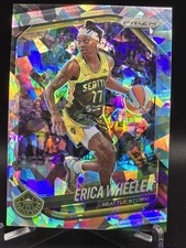 2025 Panini Prizm Cracked Ice Erica Wheeler Seattle Storm Basketball #125