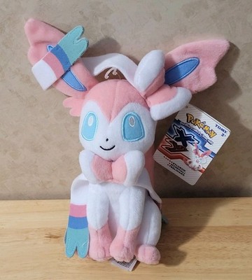 Official Pokemon Sylveon Plush San-ei Boeki PP125 All Star Collection S Size NWT