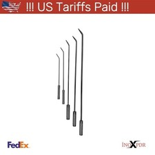 Pdr Nox Aluminum Handle Steel Dent Rod Set With Pencil-sharp Pdr Tools