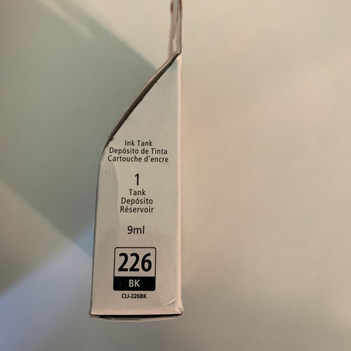 Genuine Canon 226 CLI-226 Black Ink Cartridge, NEW Sealed - Picture 3 of 8