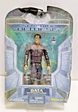 Star Trek Nemesis Data Action Figure, Art Asylum package damage