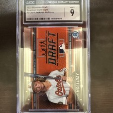 2022 BOWMAN DRAFT BOWMAN DRAFT NIGHT #BDN9 JACKSON HOLLIDAY CGC 9