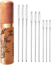 Large Eye Blunt Needles, Stainless Steel Tapestry Needle, Yarn Knitting Needles,