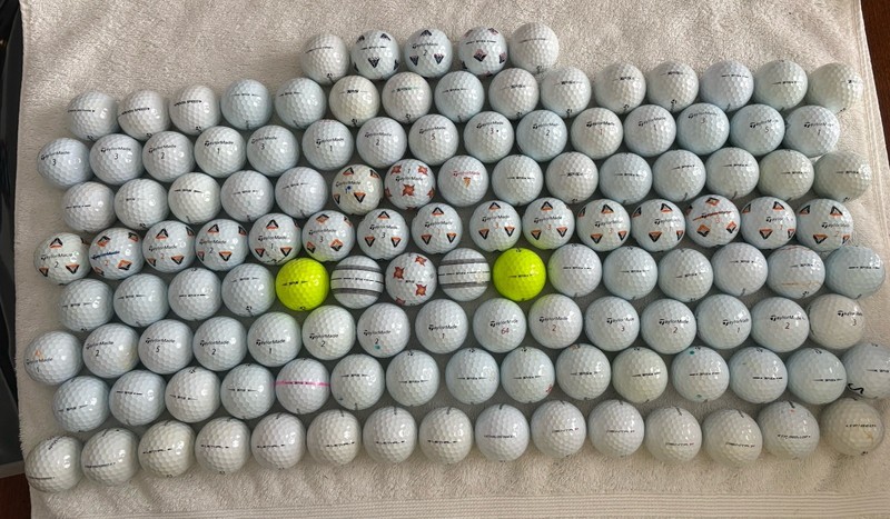 125 2A TaylorMade TP5 & other TaylorMade top of the line golf balls
