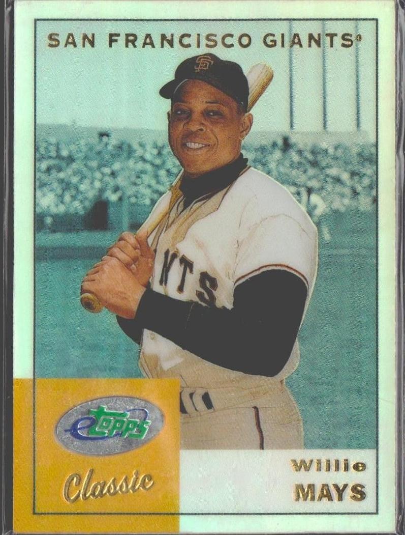 2002 Topps eTopps Classic #ETC12 Willie Mays
