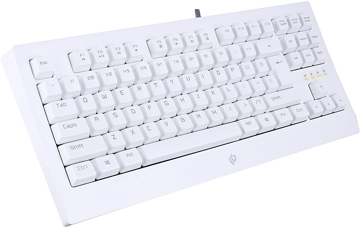 Professional 104 Mechanical Gaming Keyboard K23 Rainbow Back