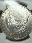 1888-O Morgan Silver Dollar Scarface MS62 Vam-1B4 DBO VLDS TOP-100 Huge Scar