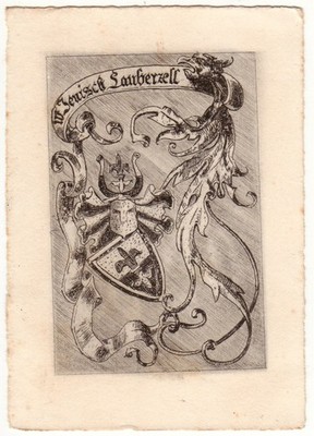 ANONYM: Exlibris für W. Jenisch Lauberzell