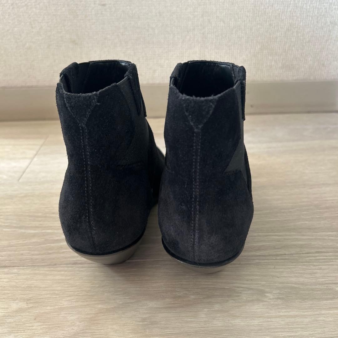 Saint Laurent Paris Short Boots Shoes EU 37 US 7 Suede Black Authentic thumbnail 11