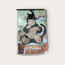Incharacter Baby Child Lil' Monkey Halloween Costume Small 6-12 mos