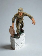 Vintage Marx Style Military Figures Lot Soldiers Crew Army Space 1950s 60s