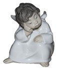Lladró Figurine Angel Thinking, (4539) 4" No Box — photo 1
