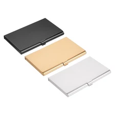 3PCS Business Card Holder,for Office, Home, Daily Use (3.66x2.36x0.32-Inch)