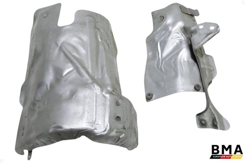 Porsche 982 Cayman Boxster Turbo Exhaust Heat Shield Panel Set 2017 - 2024 OEM