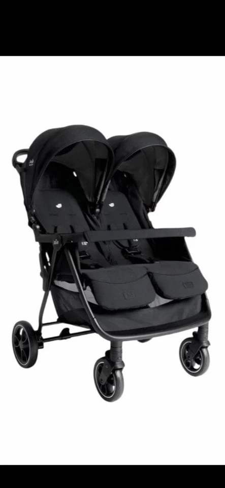 Joie Signature estrella™ Twin stroller - Eclipse Includes Raincover - Image 2 of 4