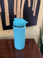 Masontops Mason Jar Hydration Kit Glass Water Bottle Neoprene Turquoise