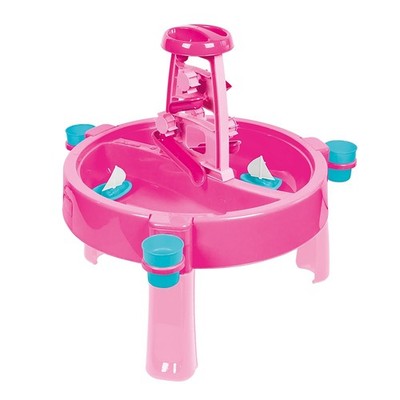 Dolu: 3-In-1 Water & Sand Activity Table - Unicorn, Pink, Blue - Ages 2+