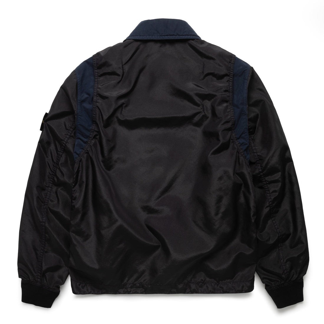 STONE  ブラック テーラードジャケット Stone Island Polyester Tela David Light-TC Jacket 801542932 SIZE