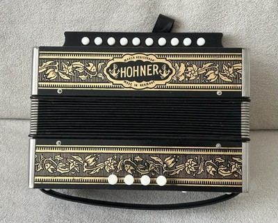 Hohner Akkordeon Knopfakkordeon, Sehr Alt Ohne Koffer
