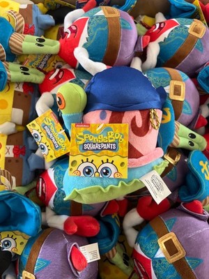 SpongeBob plushy toys from The SpongeBob Movie: Search for SquarePants