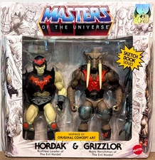 New! Masters of the Universe Origins The Evil Horde Hordak & Grizzlor Figures