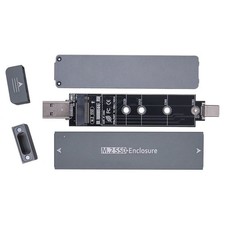 CY M.2 to USB Adapter,NVME M-Key M.2 NGFF SATA SSD to USB 3.0 Type A  Type C...