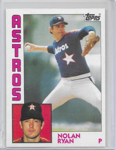 1984 Topps Nolan Ryan - #470 (HOF) - Houston Astros (EX-NM)