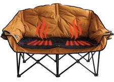 KUMA 893-KM-BBBTHDC-SB Bear Buddy Blue Tooth Heated Double Chair; Sierra