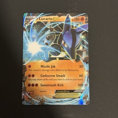 Lucario EX #54 from Furious Fists ((2014)) – Pokémon card