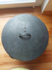 SELTEN Original Carl Gottbill 1900 Gusseisen Kochtopf Gr&ouml;&szlig;e 14 Liter Nr. 8