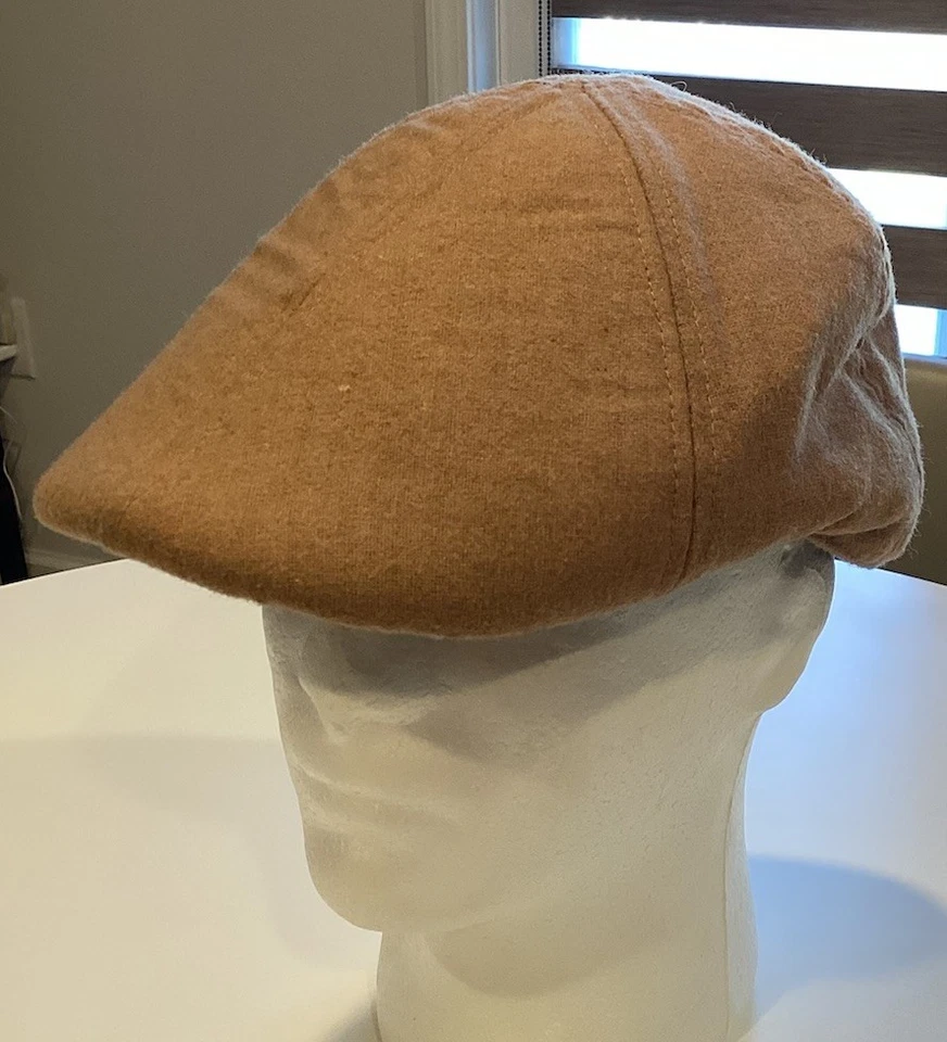 Sombrero de Newsboy Hombre Retro Color Caqui  Foto 2 de 4