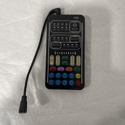 8 Mode Voice Changer Live Sound Card For Mobile Phone Sound Changer Device Works