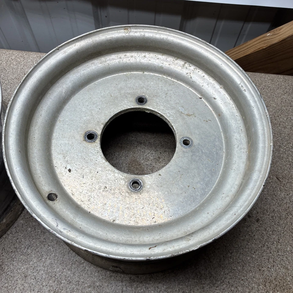 4X137 DWT DOUGLAS WHEEL BLUE LABEL WHEELS Aluminum Rim 12 Inch Front Rims - Image 3 of 4