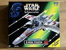 Kenner Star Wars Power Of The Force 2 Electronic X-Wing Fighter Vehicle MIB