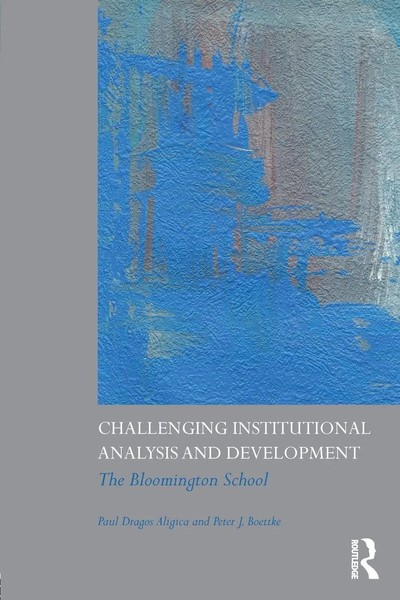 Challenging Institutional Analysis And Development The Bloomington School Buch-image