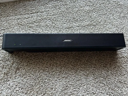 Bose Solo TV Speaker Soundbar Bluetooth w/ Remote- Power Adapter (Model 418775)