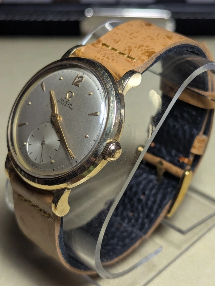 RARE VRG OMEGA 14k Gold Filled Cal 342. Automatic  Clean Dial Runs MINT condtion - Image 3 of 4